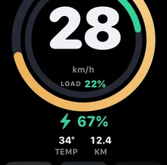 Apple Watch — glance HUD
